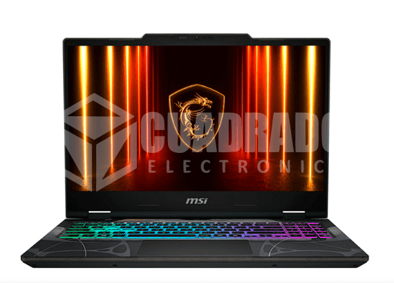 LAPTOP GAMING MSI CYBORG INTEL CORE 7-240H 16GB DDR5 1TB SSD 15.6"FHD -144HZ RTX5070-8GB WINDOWS 11 HOME BLACK